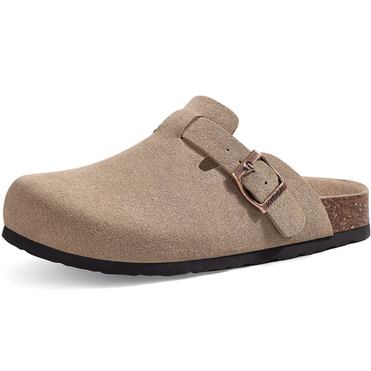 100% Vegan Suede Clogs by Vesanbe