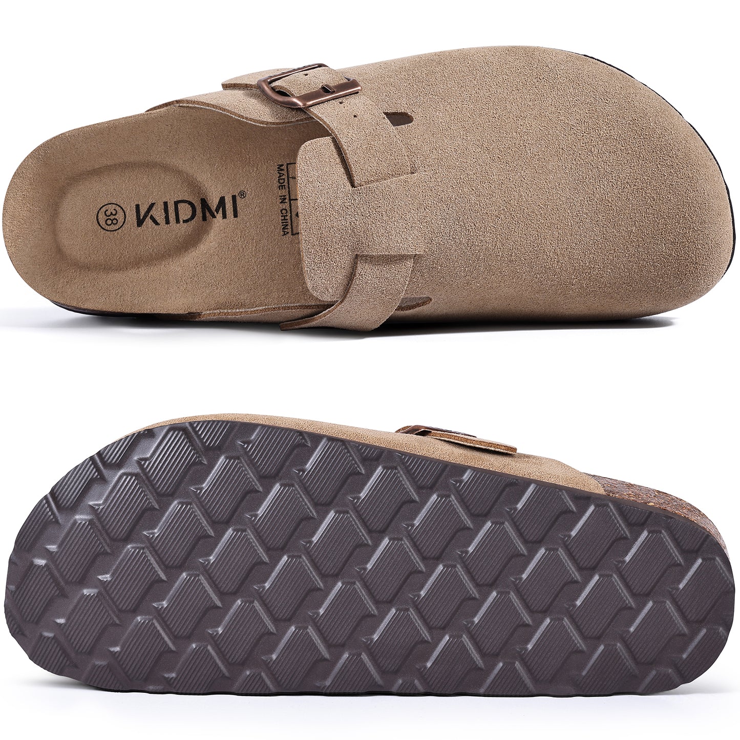 100% Vegan Suede Clogs by Vesanbe