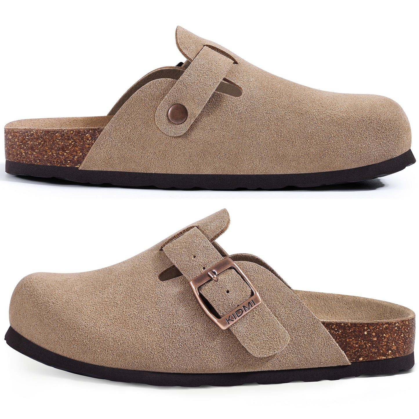 100% Vegan Suede Clogs by Vesanbe